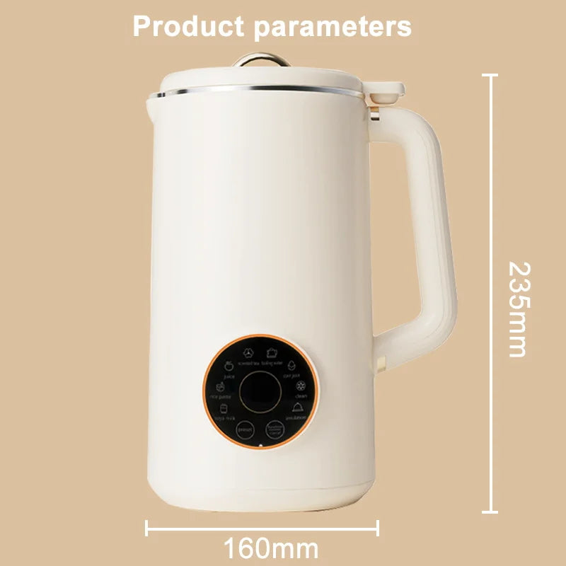 Intelligent Filter-Free Soy Milk Maker – Electric Blender & Food Mixer f
