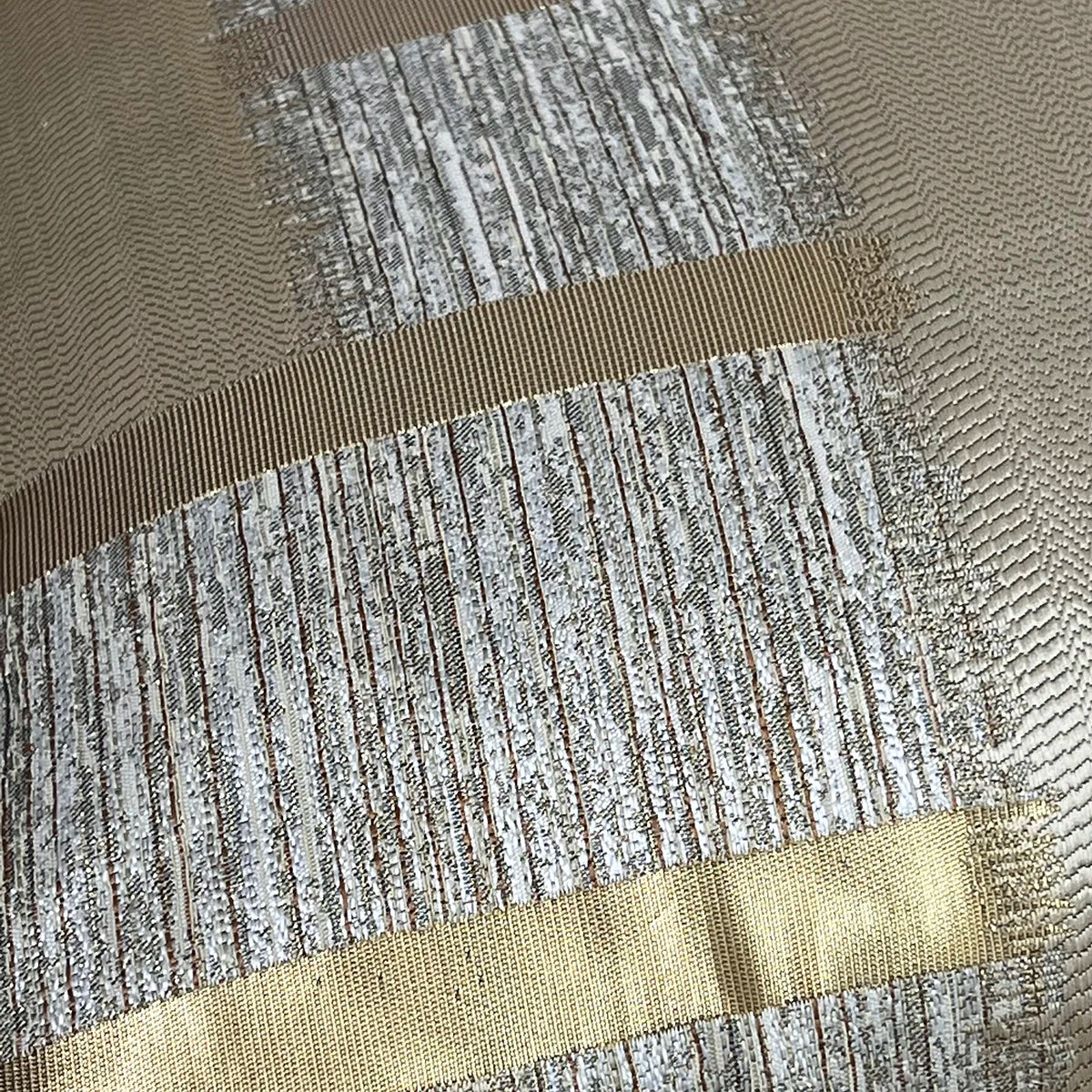 Shiny Gold Stripe Decoration Pillowcase
