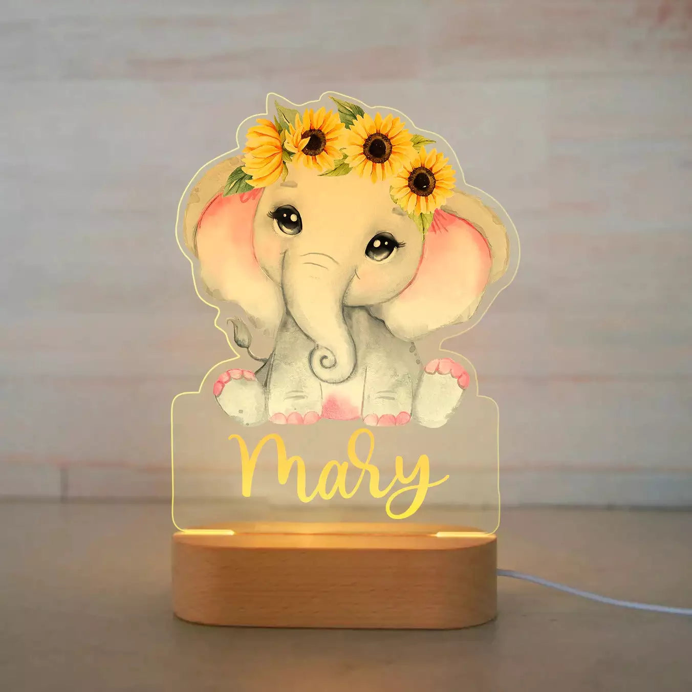 Children Animal LED USB Night Light