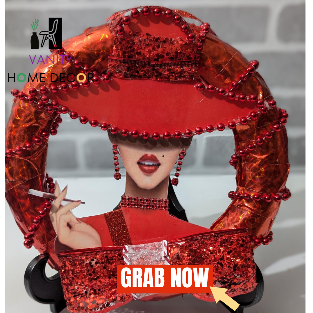 Custom Lady Red Wreath