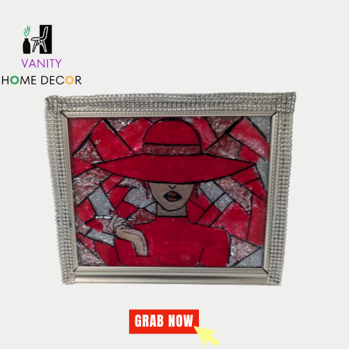 Custom Mystic Muse Stained Glass Art