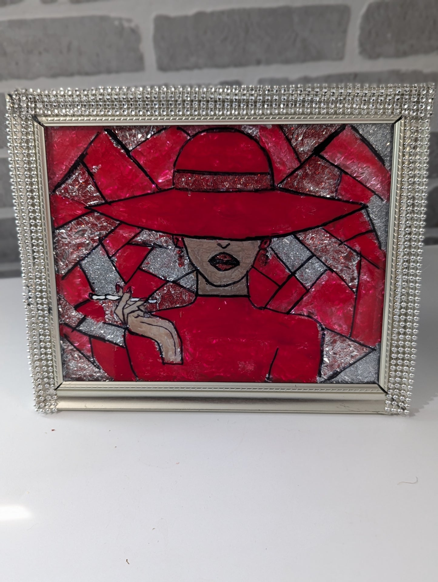 Custom Mystic Muse Stained Glass Art
