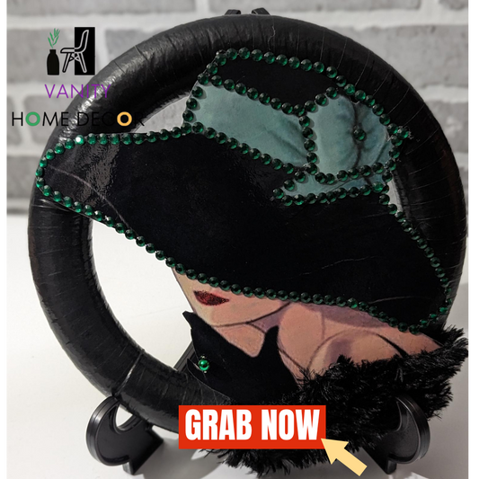 Lady Black Hat Wreath