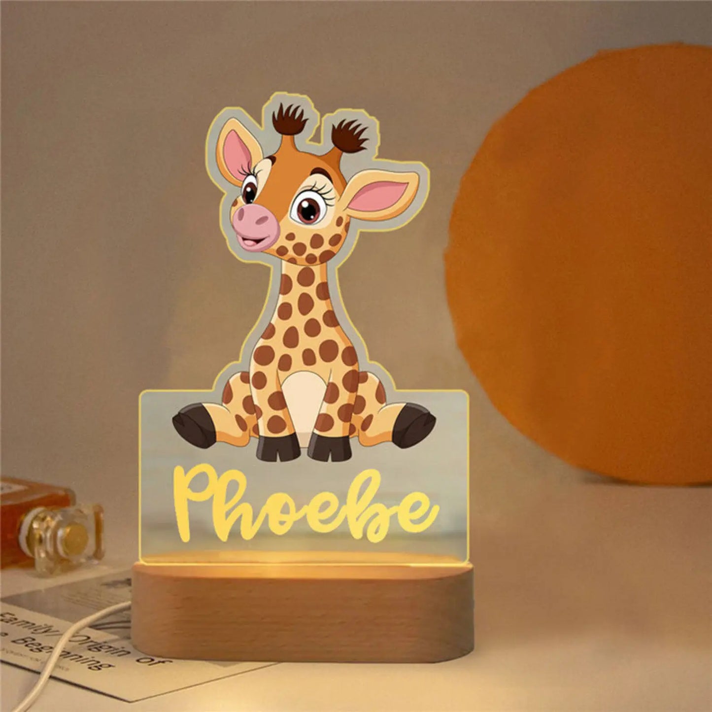 Children Animal LED USB Night Light