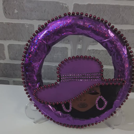 Handmade Praying Lady Decorative Plate – Elegant Inspirational Home Décor Video