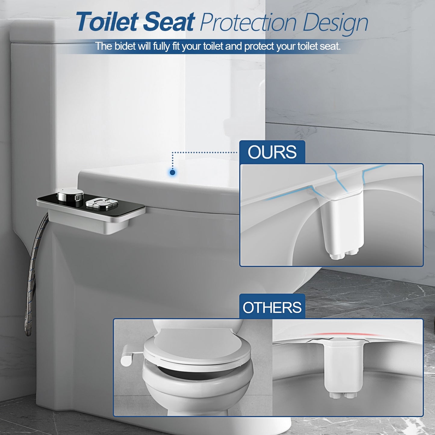 Bidet Toilet Seat Attachment